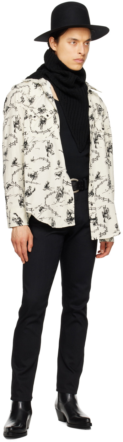 The Letters Off-White Western Cowboy Shirt