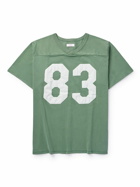 ERL - Appliquéd Cotton-Jersey T-Shirt - Green