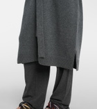 Extreme Cashmere N°105 Coat belted cashmere wrap cardigan