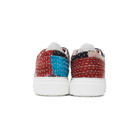 By Walid Multicolor Silk Sneakers