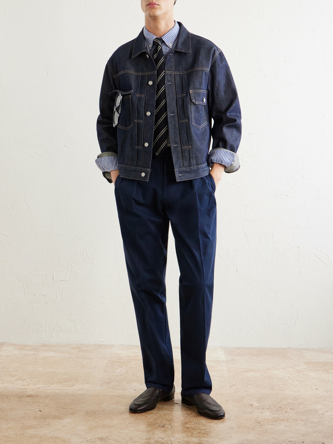 Polo Ralph Lauren - Straight-Leg Stretch Cotton-Blend Trousers - Blue