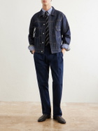 Polo Ralph Lauren - Straight-Leg Stretch Cotton-Blend Trousers - Blue