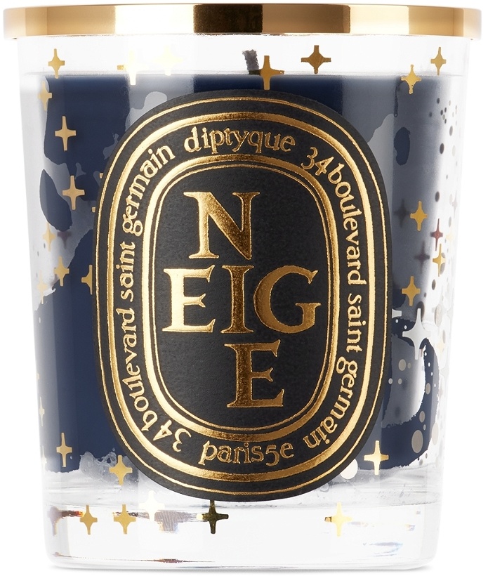 Photo: diptyque Glow-In-The-Dark Diptique Holiday Edition Neige Candle, 190 g
