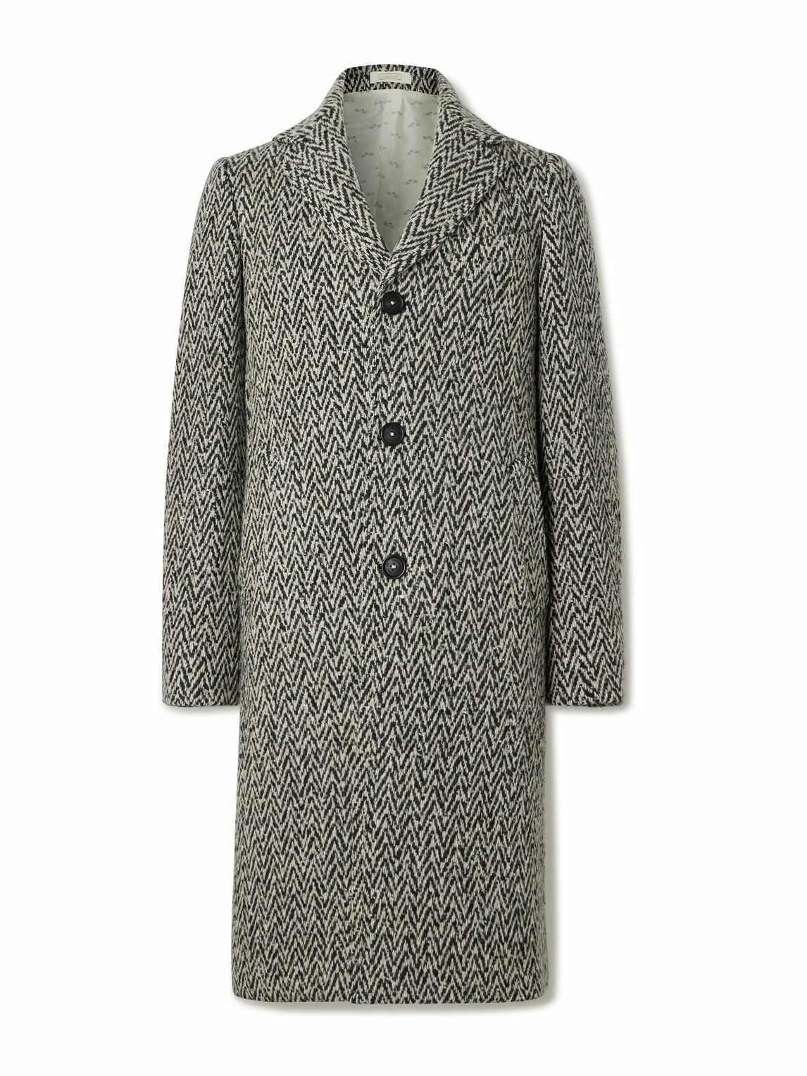 Daniel W. Fletcher Off-White Painted Edge Jacket Daniel W