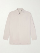 Amomento - Oversized Cotton Shirt - Neutrals