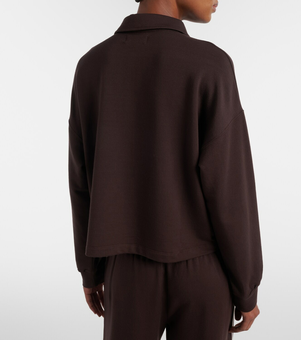 Velvet Marian polo sweater