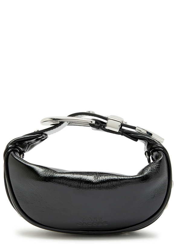 Photo: Marc Jacobs The Party Studded Glossed Leather top Handle bag - Black - One Size
