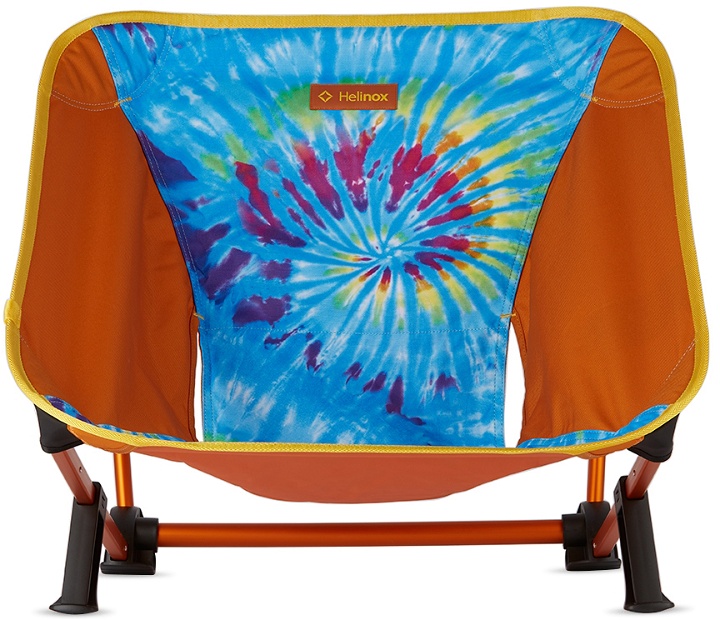 Photo: Helinox Orange Tie-Dye Incline Festival Chair