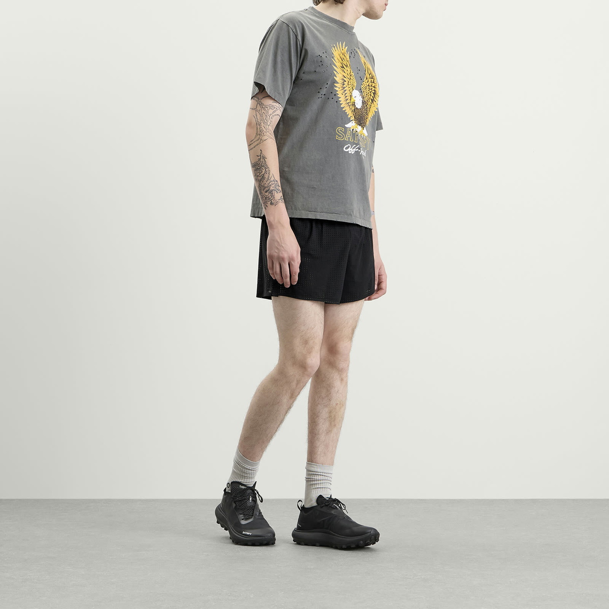 Satisfy Men's Space-O 2.5 Shorts in Black