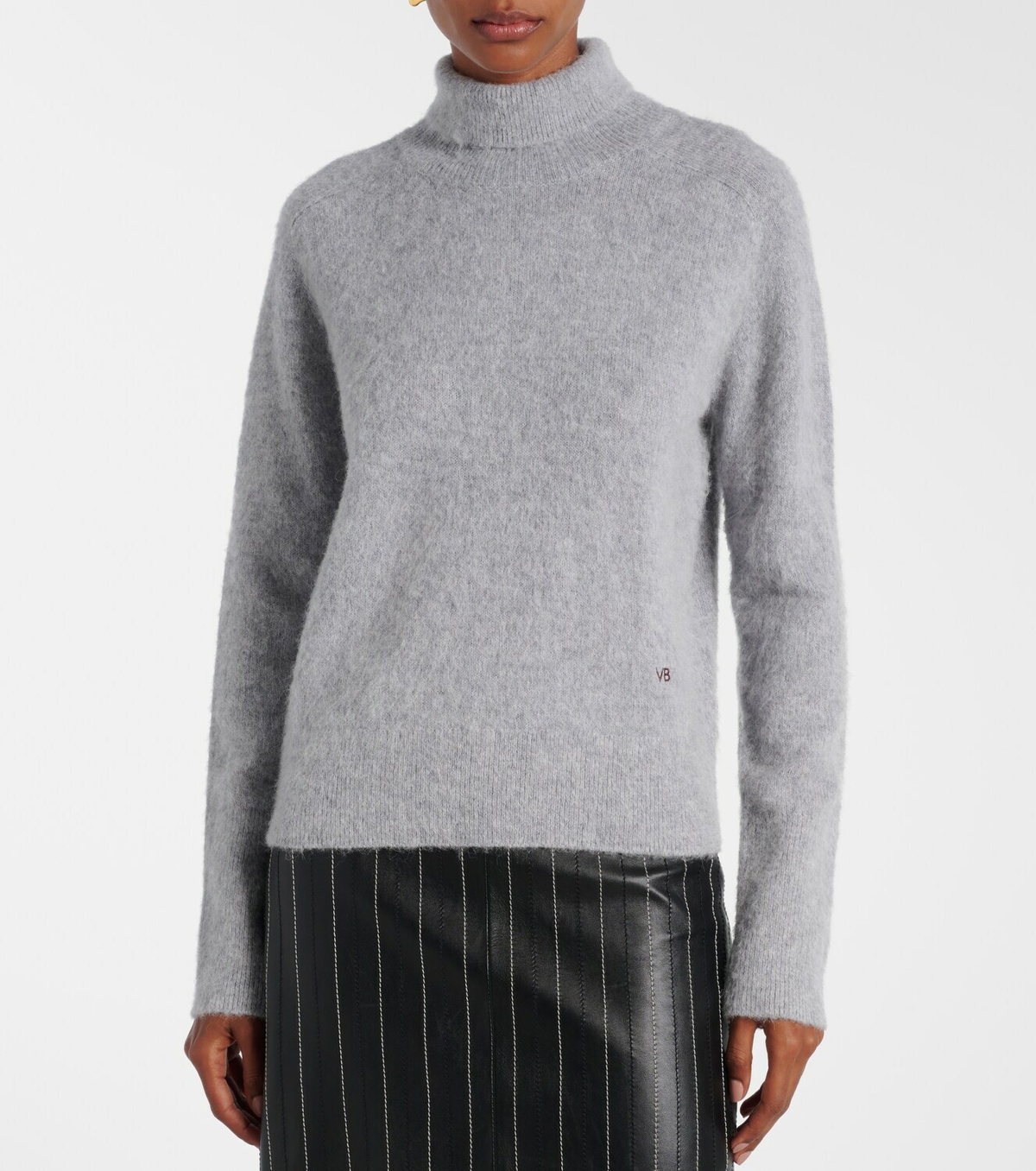 Victoria Beckham Wool-blend turtleneck sweater