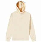 Fear of God ESSENTIALS Relaxed Logo Popover Hoodie in Egg Shell