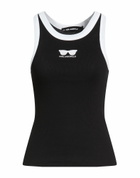 Karl Lagerfeld Womens Tank top in Black