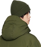 NORSE PROJECTS Green Rib Beanie