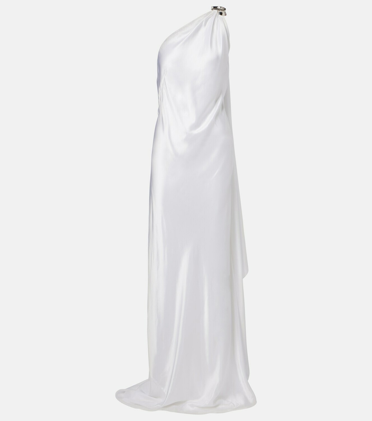 Ralph Lauren Collection Posie one-shoulder satin gown