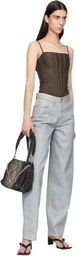 Diesel Black Charm-D Shoulder M Bag