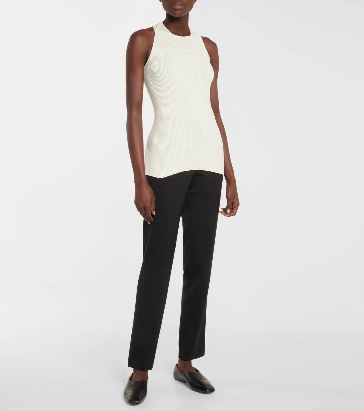 Petar Petrov Edvina cut-out silk tank top
