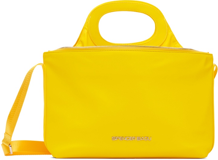 Photo: SPENCER BADU Yellow Medium 2-in-1 Messenger Bag
