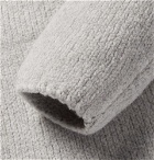 Ten C - Wool-Blend Zip-Up Cardigan - Men - Light gray