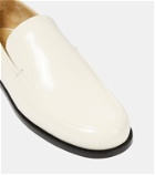 Khaite Alessio leather loafers