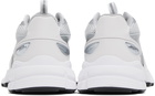 Axel Arigato White & Silver Marathon Runner Sneakers