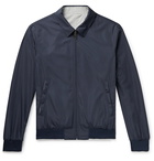 Canali - Reversible Shell and Mélange Wool Blouson Jacket - Blue