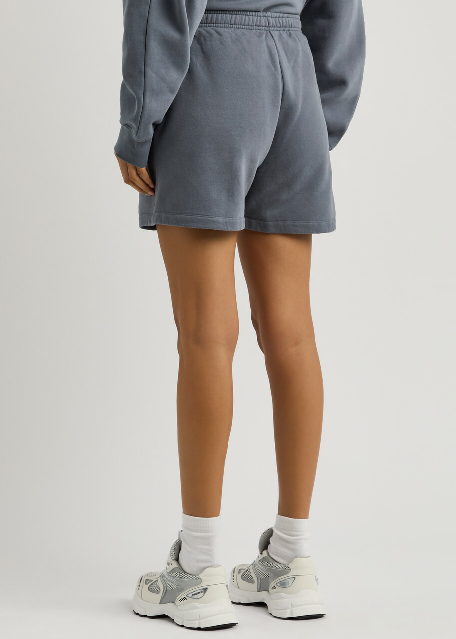 Represent Owners Club Logo Cotton Shorts Blue