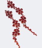 Simone Rocha Crystal-embellished drop earrings