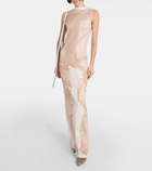 Acne Studios x Katerina Jebb printed maxi dress