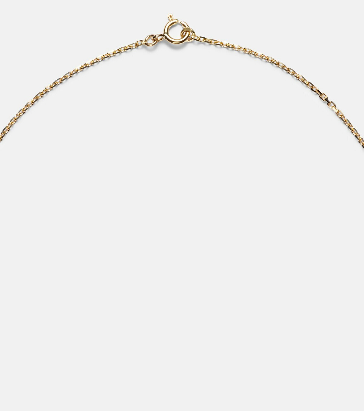 Yvonne Léon Joli Miroir 18kt and 9kt gold pendant necklace with citrines