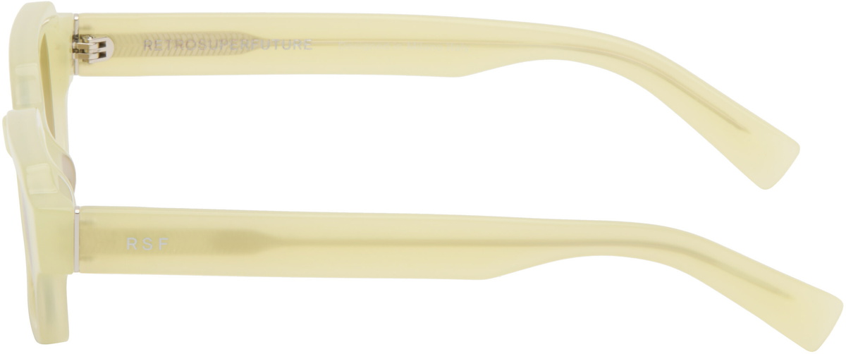 RETROSUPERFUTURE Yellow Carino Sunglasses