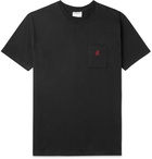 Gramicci - Logo-Embroidered Cotton-Jersey T-Shirt - Black