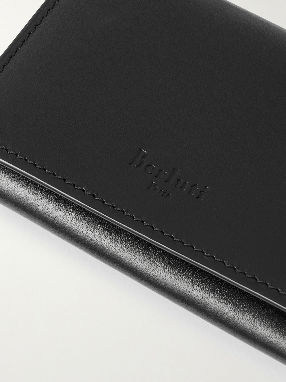 Berluti - Imbuia Neo Scritto Venezia Leather Bifold Cardholder
