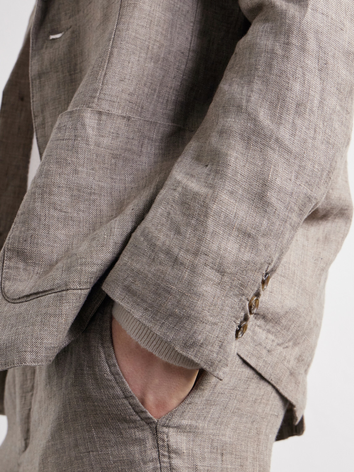 James Perse - Linen Suit Jacket - Neutrals