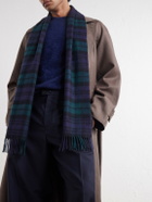 Johnstons of Elgin - Checked Cashmere Scarf