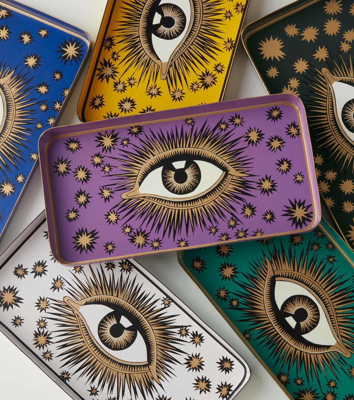 Les-Ottomans Eye iron tray