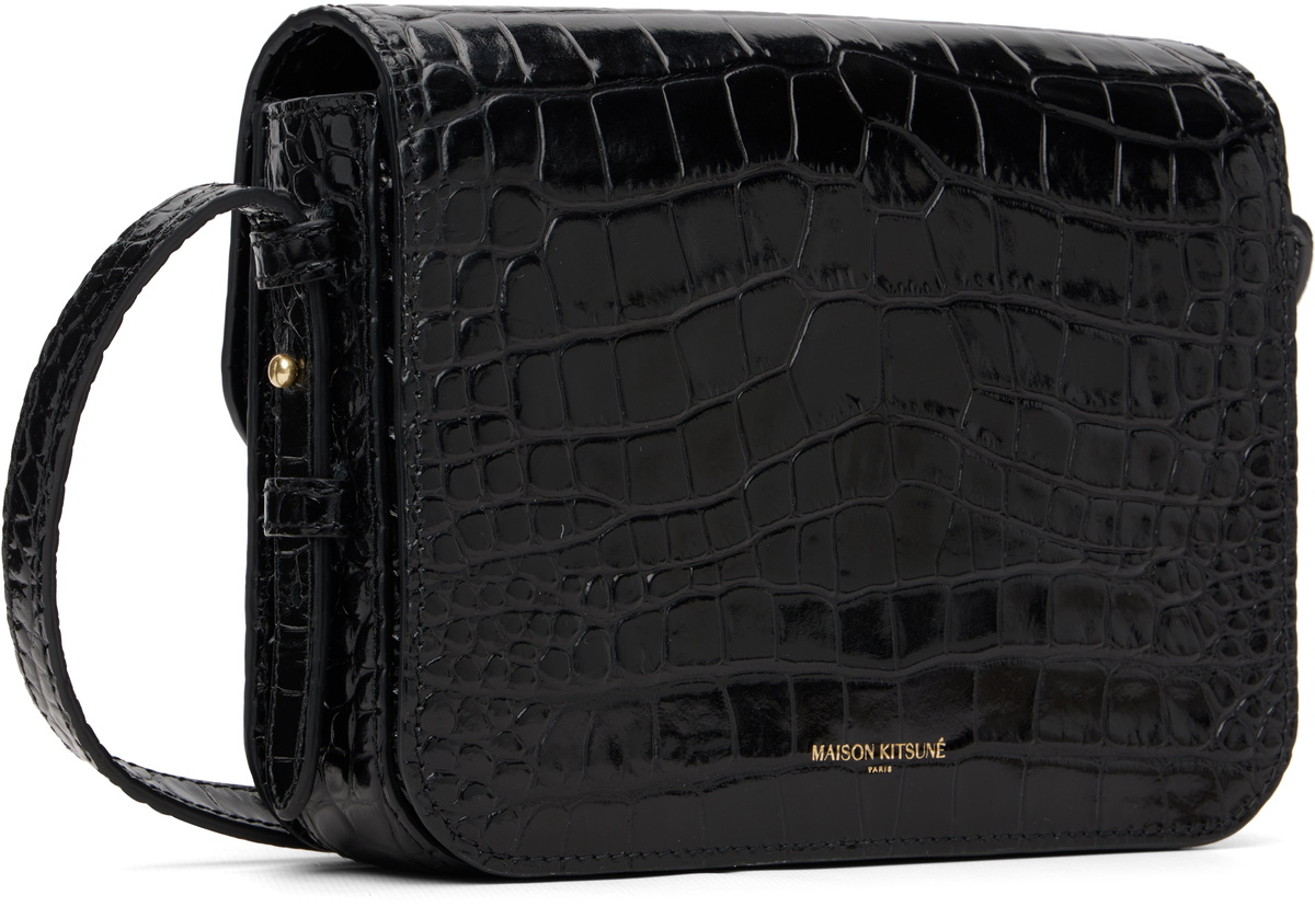 Maison Kitsuné Black Edie Bag