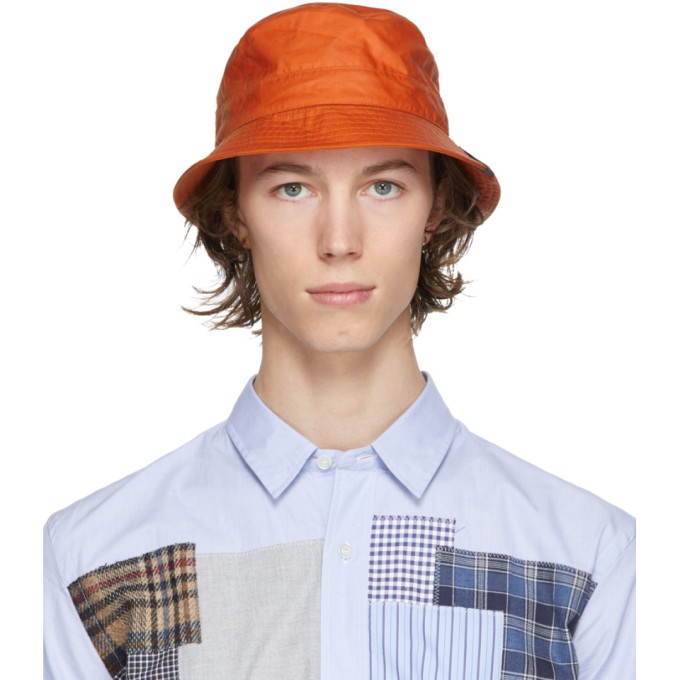 Photo: Barbour Orange Norse Projects Edition Wax Sports Hat