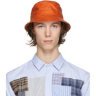 Barbour Orange Norse Projects Edition Wax Sports Hat
