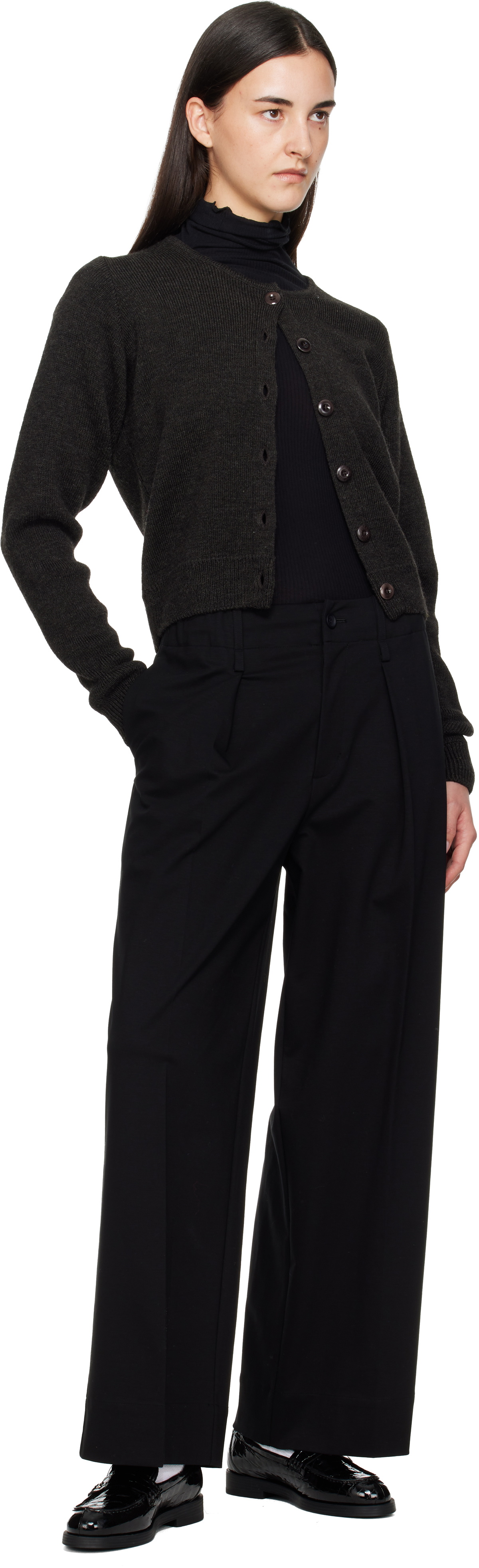 Jimmy Choo Black Ivy Loafers