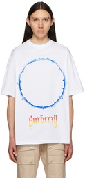 Burberry White Thorn T-Shirt