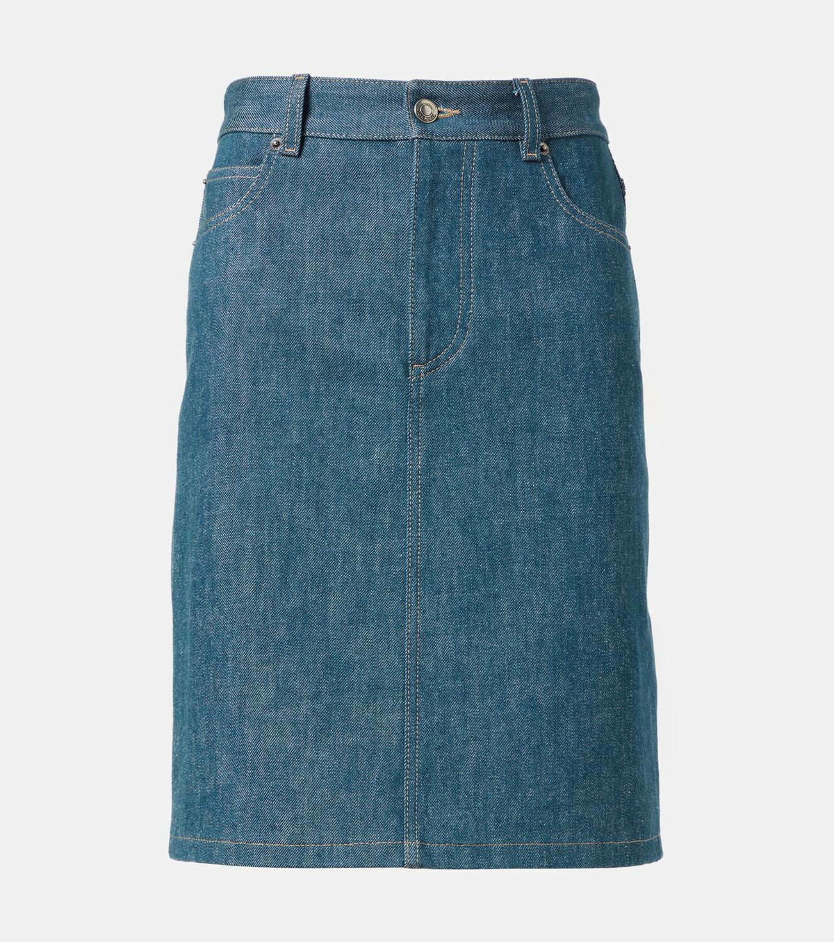 Loro Piana Joanne denim miniskirt