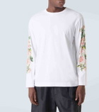 Simone Rocha Rose Bouquet cotton jersey T-shirt