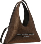 Alexander Wang Brown Pike Crystal Mini Bag