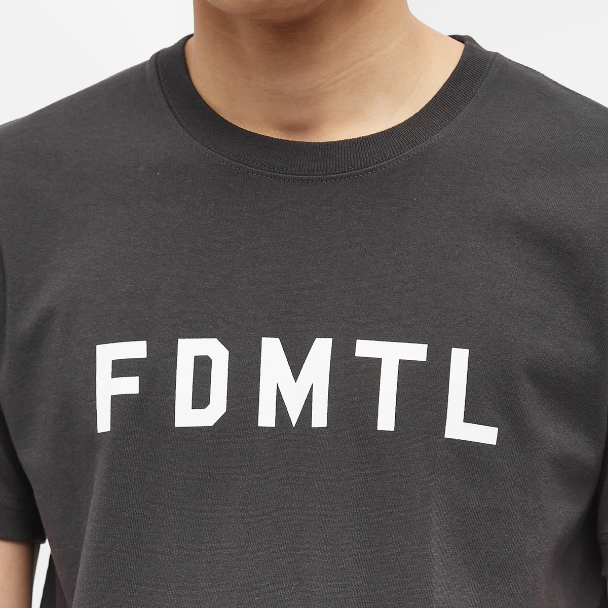 FDMTL Men's Logo T-Shirt in Sumi FDMTL