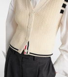 Thom Browne Striped wool sweater vest