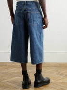 AGOLDE - Beesley Straight-Leg Denim Shorts - Blue