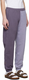 Dime Blue Split Crest Lounge Pants