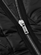 DRKSHDW by Rick Owens - Quilted Padded Shell Hooded Jacket - Black