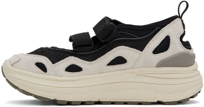 SUICOKE Black & Off-White AKK-2 Sneakers