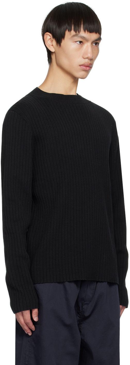 Filippa K Black Plated Sweater Filippa K